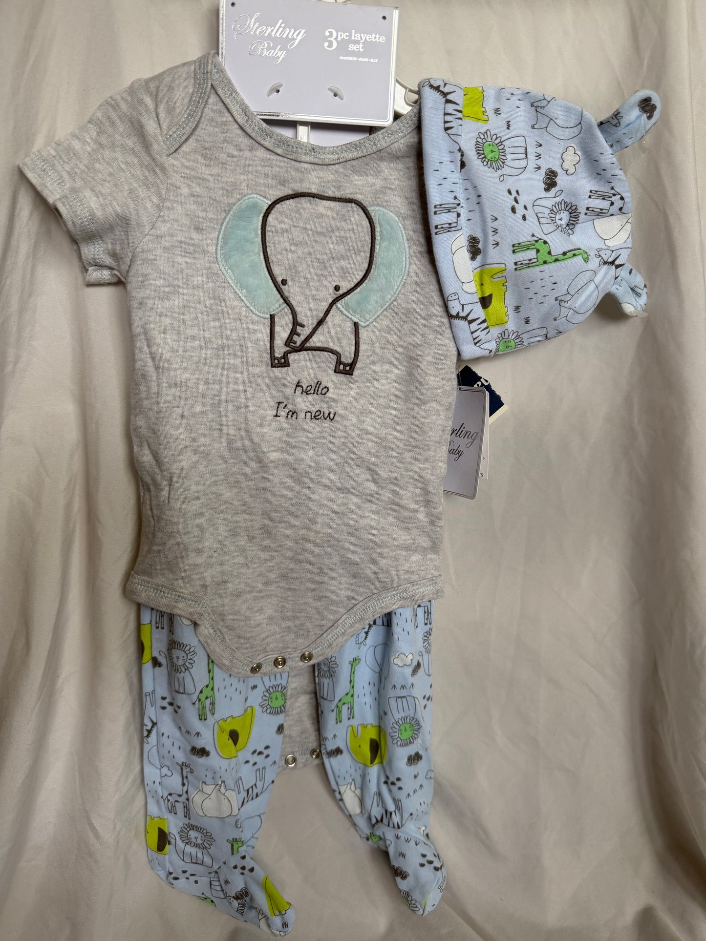 3PC Elephant Set